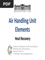 AHU Elements Heat Recovery