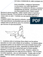 Cuatro Ejercicios para Corregir El Mecanismo de La Rodilla PDF