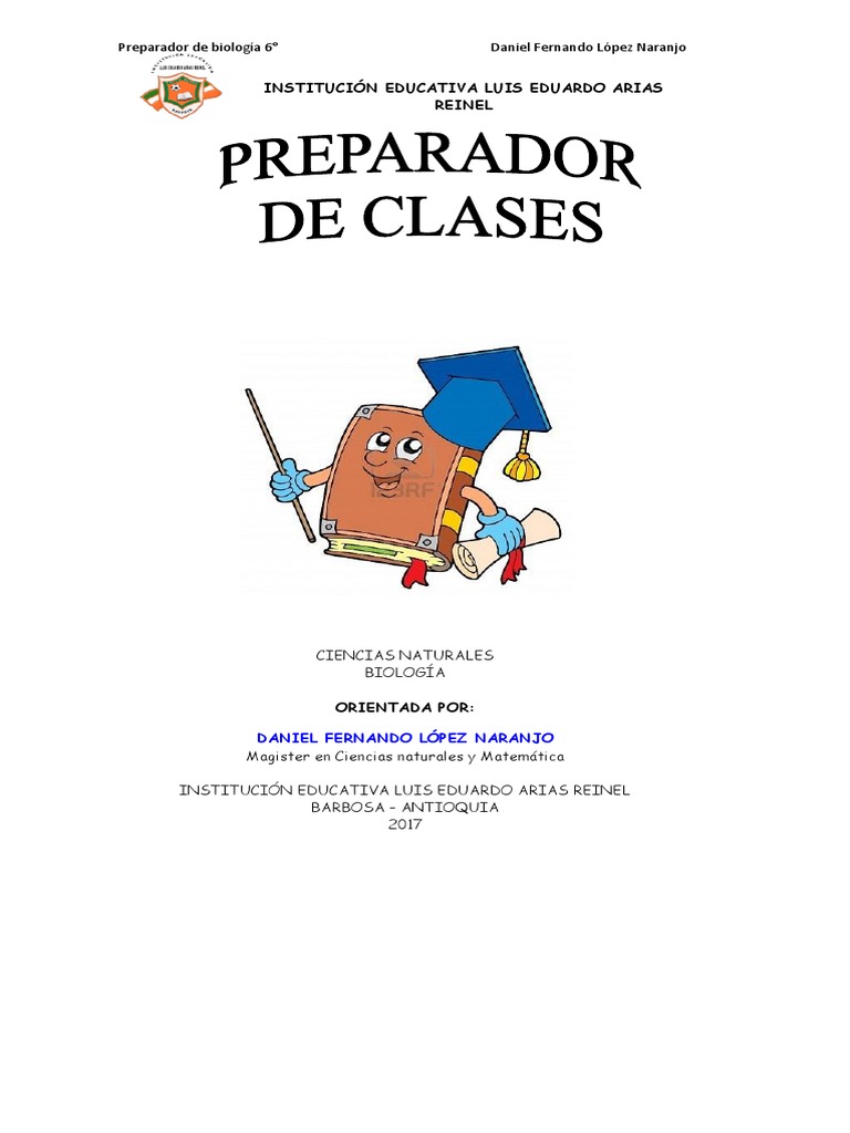 Preparador de Clases Biologia 6° | PDF | Método científico | Science, image size:768x1024