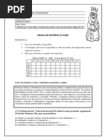 Prova 7º Ano