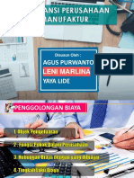 AKUNTANSI PERUSAHAAN MANUFAKTUR