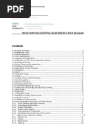 Method Statement For Tank Installation | PDF | Welding | Construction