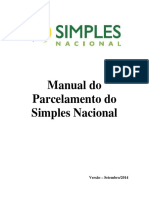 Manual Aplicativo Parcelamento a Pedido 10 2014