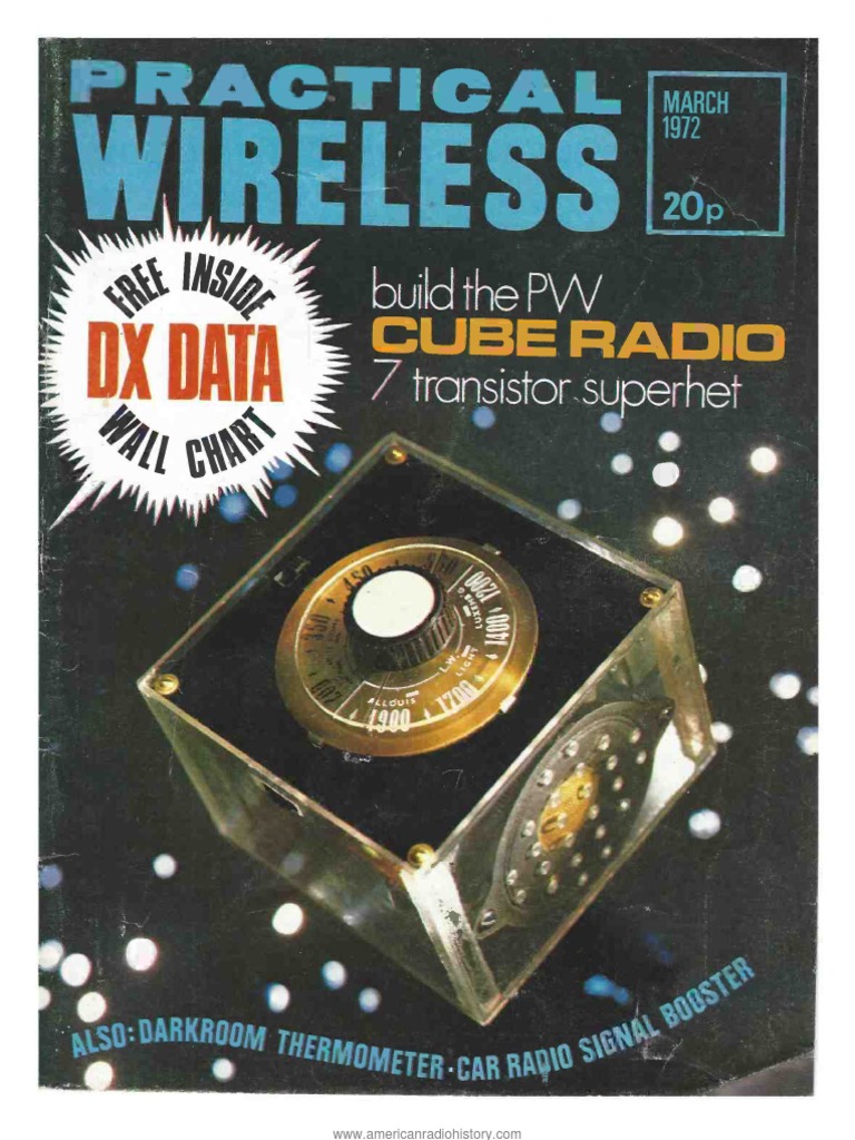 PW 1972 03 | PDF | Loudspeaker | Headphones