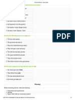 Grammar Exercise - Passive Voice