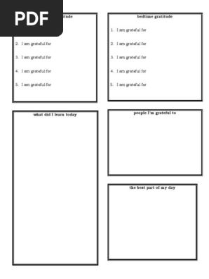 Gratitude Journal