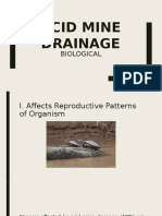 Acid Mine Drainage: Biological