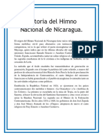 Historia Del Himno de Nicaragua