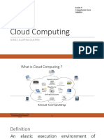 Cloud Computing: Jorge Guerra Guerra