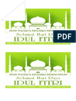 ucapan idul fitri