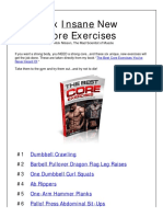 Six Insane Core Exercises