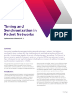 Timing and Synchronization Packet Networks White Paper en PDF