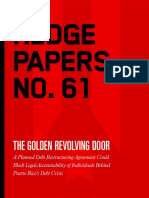 Hedge Papers No. 61: The Golden Revolving Door