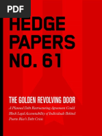 Hedge Papers No. 61: The Golden Revolving Door