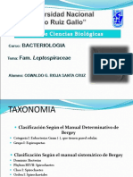 Leptospira Expo de Bacter