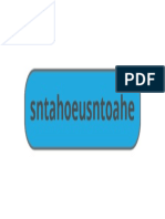 Sntahoeusntoahe