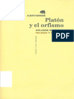 Alberto Bernabe - Platón y el Orfismo.pdf