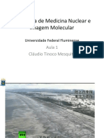 Aula 1 - Introdução Medicina Nuclear 2015