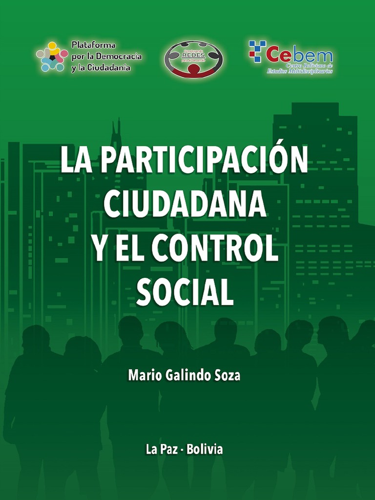 Libro-La Participacion Ciudadana y El Control Social PDF | PDF ...