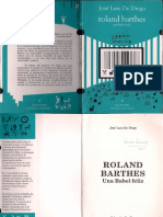 Roland Barthes: Una Babel Feliz, Por José Luis de Diego