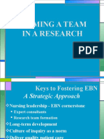 Forming A Team For A Research
