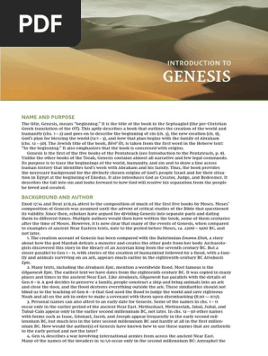 NIV Biblical Theology Study Bible Sampler