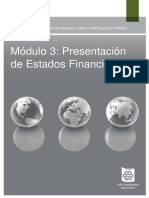 Módulo 3: Presentación de Estados Financieros: Fundación IASC: Material de Formación Sobre La NIIF para Las PYMES