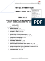 TEMA 16 PROC DECLARATIVO II -DISP. GENERALES- 2016 -27-Oct T-Libre.pdf