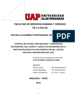 Modelo de Proyecto de Investigación