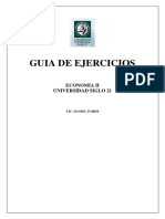 Ejercicios Economia II