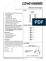 CD40106BMS: Features Pinout