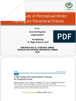 A Pilot Study of Perceptual-Motor Training for Peripheral