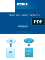 Object and Subject Questions