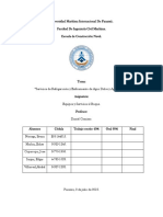 Servicio de Refrigeracion de Agua Dulce y Agua Salada