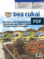 Warta Bea Cukai September 2015 - Bea Keluar Sawit CPO Dan Turunannya