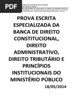 Prova Especial i Zada Constitucion Al