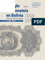 Un Siglo de Economía en Bolivia I