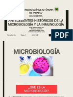 Antecedentes Históricos de La Microbiología