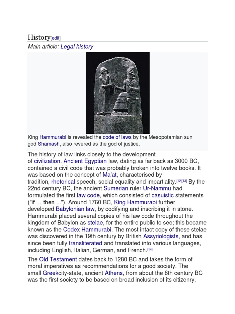 King Hammurabi | PDF | Hammurabi | Common Law