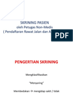 Slide Pelatihan Skrining Oleh Petugas Non-Medis