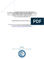 Opacification With OPTISON (FS069), A New Echocardiographic Contrast Improved Left Ventricular Endocardial Border Delineation and