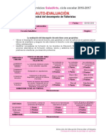 Formato Autoevaluación para Talleristas