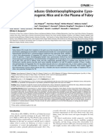 Migalastat HCl Reduces Globotriaosylsphingosine (Lyso- Gb 3 ) in Fabry Transgenic Mice and in the Plasma of Fabry Patients