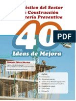 Diagnóstico del Sector de la Construcción en Materia Preventiva, 40 Ideas de Mejora - Ramón Pérez Merlos (Subido por Williams Lillo).pdf