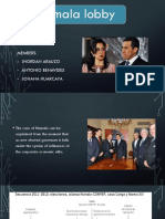 Humala Lobby: Members: Jhordan Arauzo Antonio Benavides Johana Huarcaya