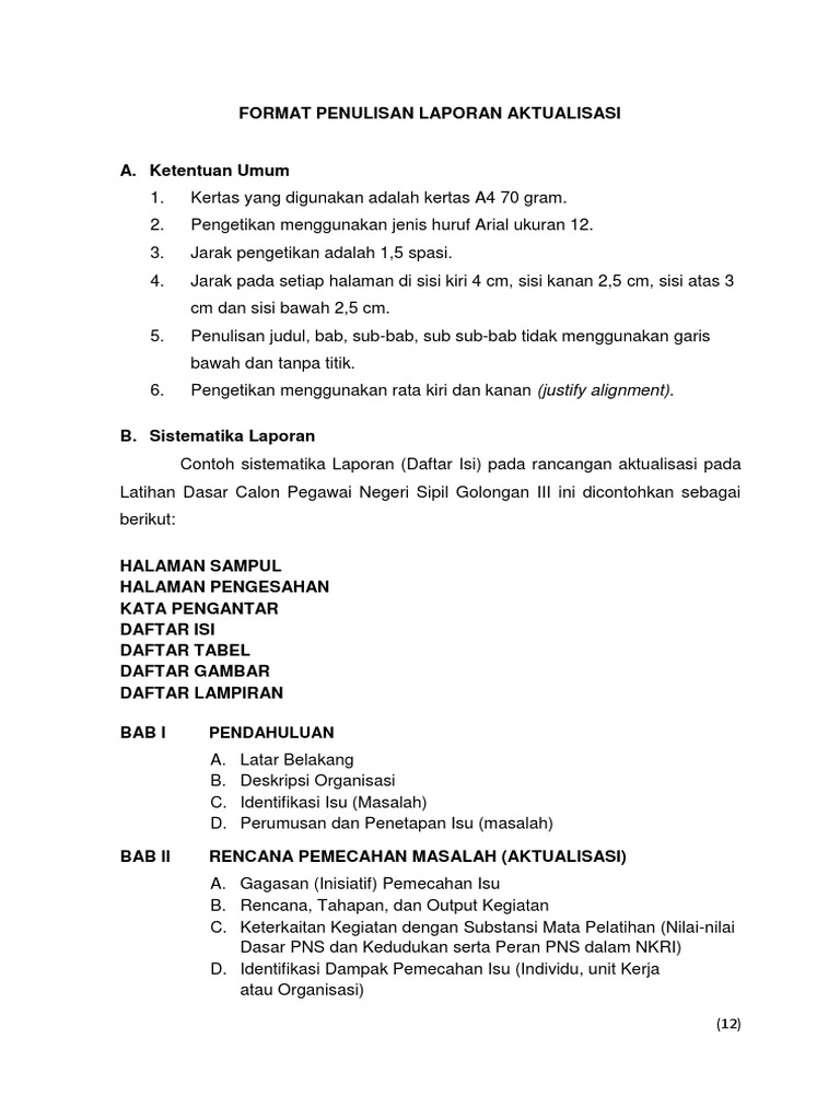 Contoh Penulisan Rekomendasi Dalam Penulisan Laporan Bimbingan - Riset