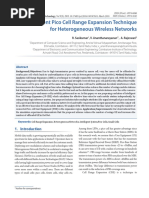 An Intelligent Pico Cell Range Expansion Technique For Heterogeneous Wireless Networks