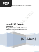 Autolisp Notes New by Swapnil A. Kale