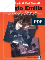 Mihail Marin Yuri Garrett - Reggio Emilia 2007-08 Quality Chess 2009 - Editable