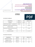 Fisa Tehnica PLEXIGLASS